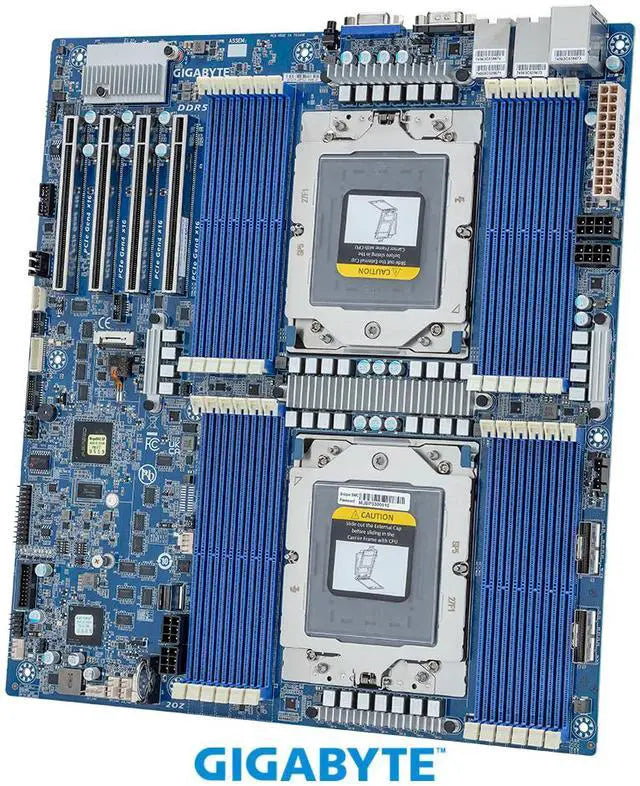 Gigabyte MZ73-LM1 SoC AMD EPYC9004 LGA6096 Max128GB DDR5 E-ATX Like