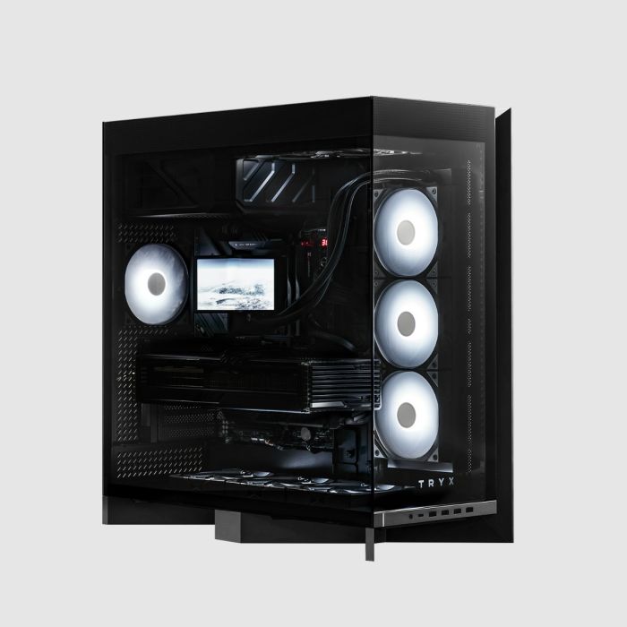 TRYX Case C-L700N-NN0H-G0K LUCA L70 Midtower Black E-ATX USB3.2 Type-C