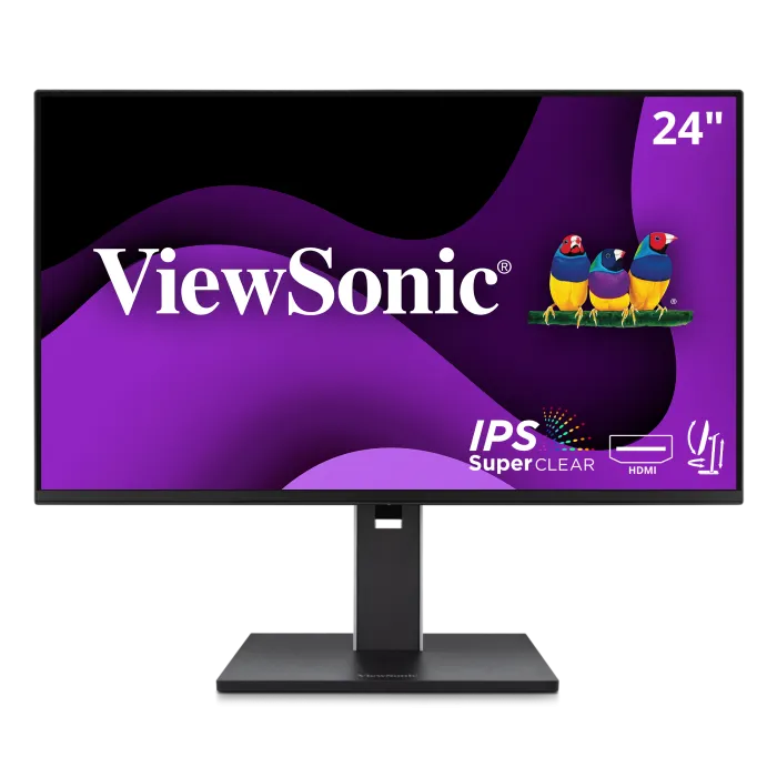 ViewSonic VG2451 24 1920x1080 1080p Ergonomic 100Hz HDMI DP USB