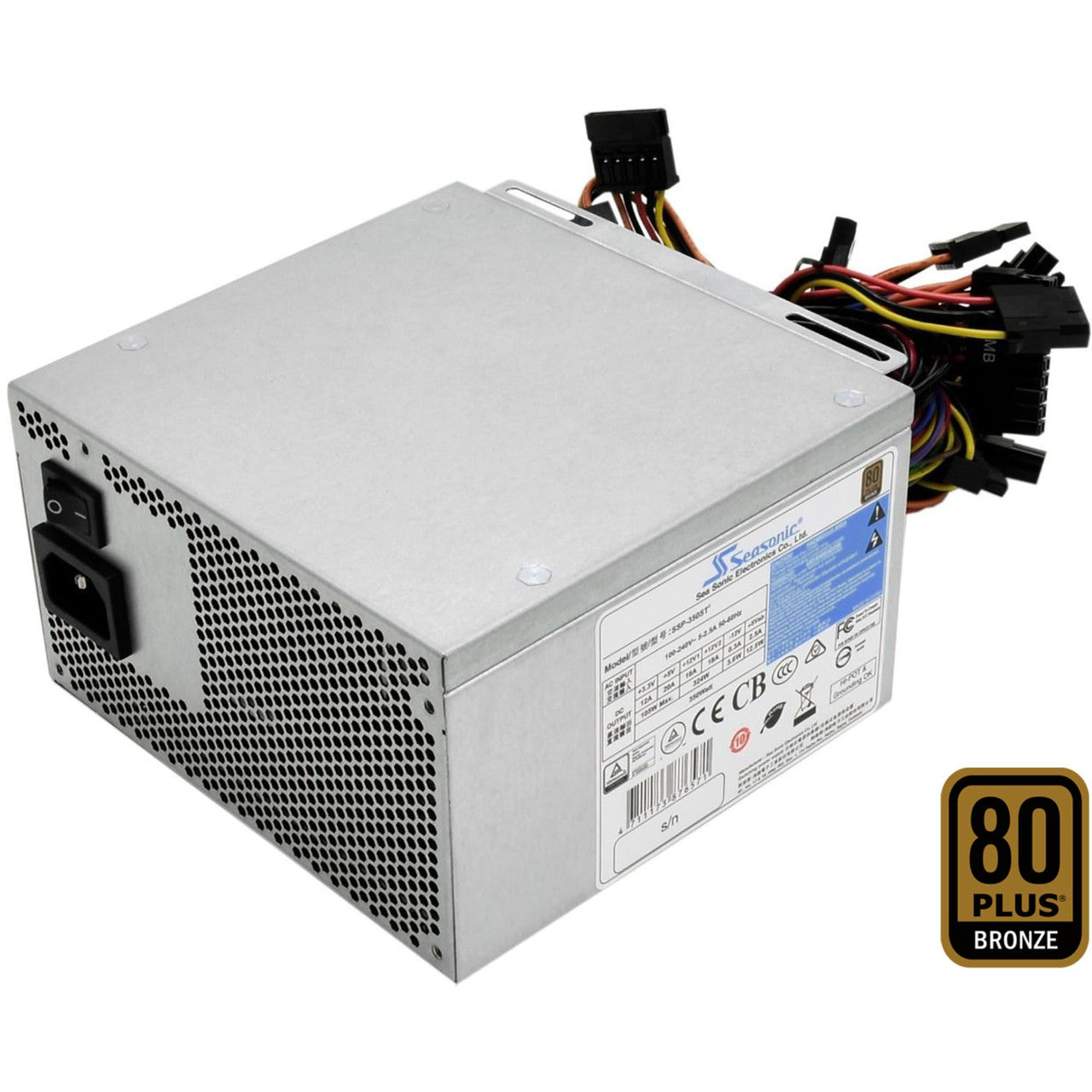 Seasonic SSP-350ST2 ATX ET2 350W ATX 12V v2.3 80PLUS Bronze Bulk Pack
