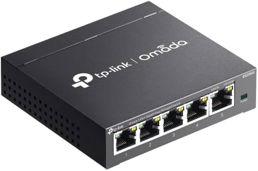 TP-Link Switch ES205G Omada 5-Port Gigabit Easy Managed Switch