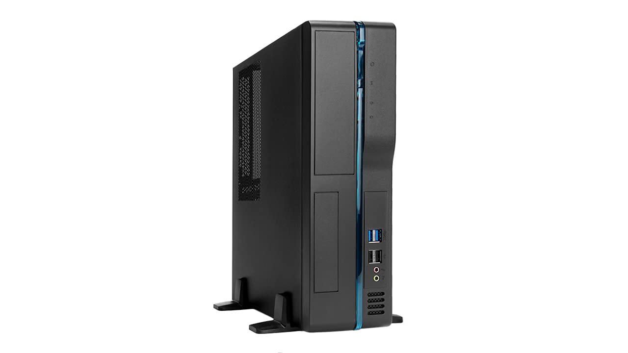 In-Win Case BL631.FF300TB3F mATX Slim Desktop 300W 1 1 (2) Bays USB3.0 Black