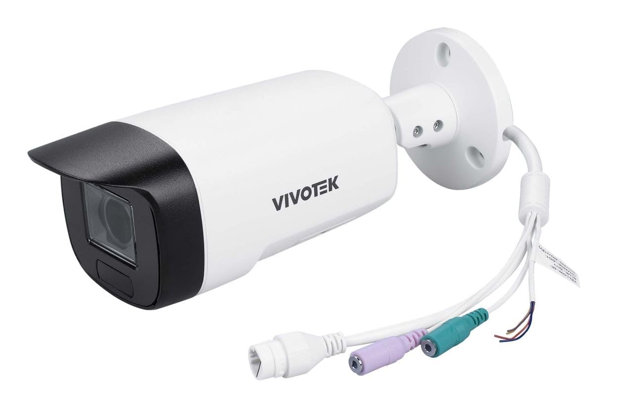 Vivotek IB9399-EHTV V-Series 8MP AI IR IP BLT Camera Outdoor H.265 WDR Pro