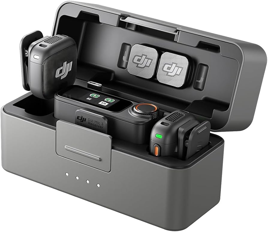 DJI CP.RN.00000480.03 Mic 3 2TX + 1RX + Charging Case