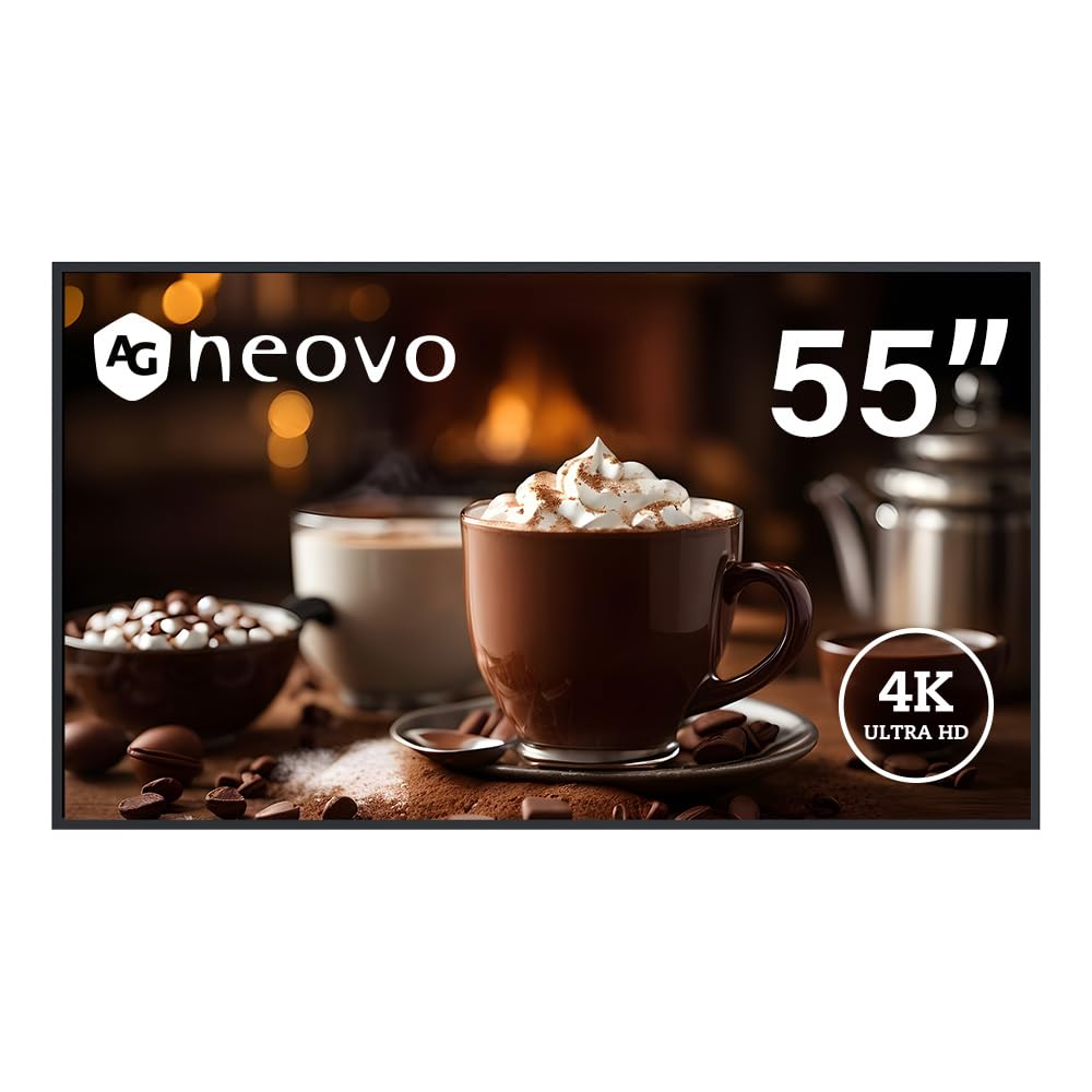 AGneovo DS5551U 54.6 AIO 4K UHD Digital Signage Display 4K UHD 3840x2160