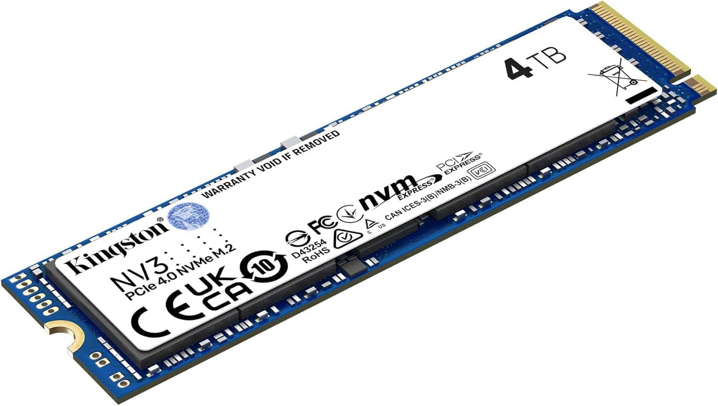 Kingston SNV3S 4000G 4TB NV3 M.2 2280 PCIe4.0 NVMe