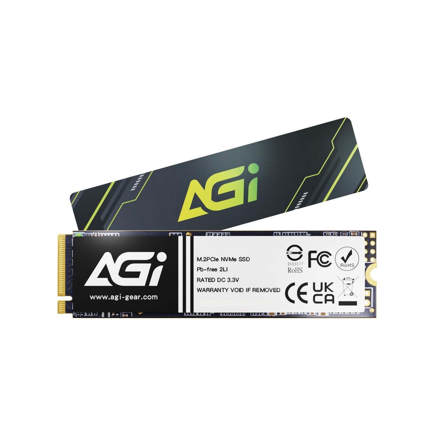 AGI AGI2T0G43AI818-BK AI818 2TB M.2 PCIE 2280 PCIE 4.0 3D NAND Bulk