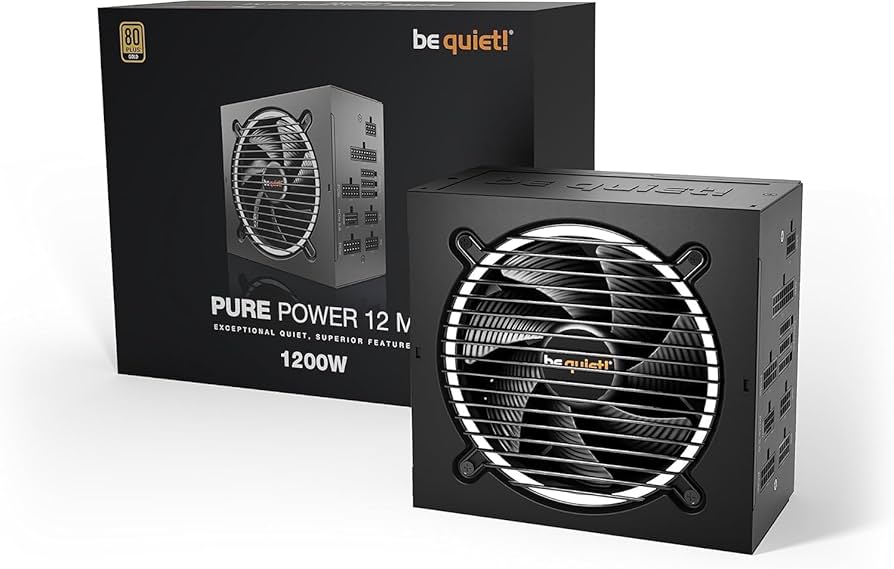 be quiet! PS BN513 1200W PURE POWER 12M ATX3.0 80 Plus Gold Modular Cable