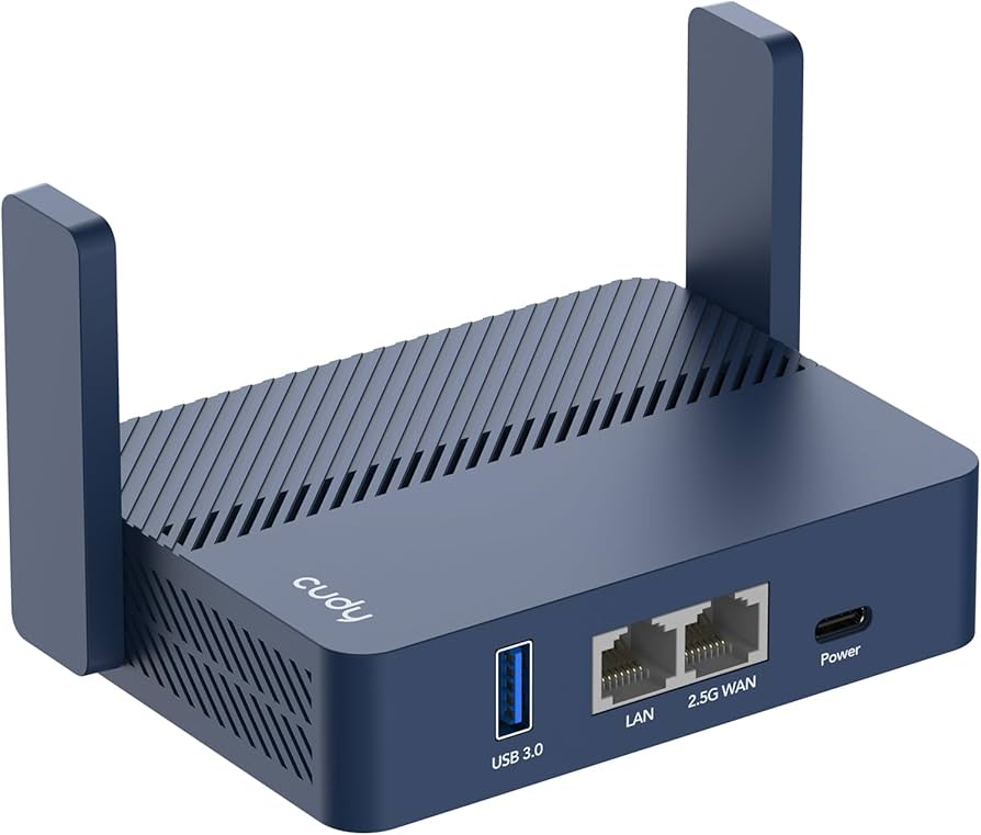 Cudy Router TR3000 AX3000 2.5G Wi-Fi 6 Router with USB Dual-Band