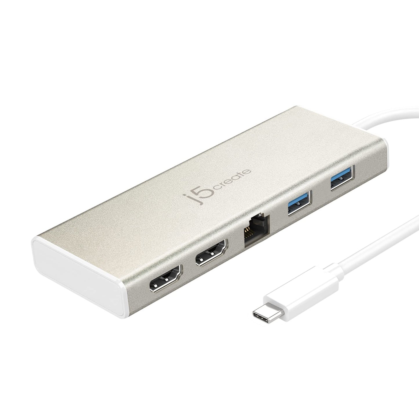 j5create Accessory JCD381 USB-C Dual HDMI Mini Dock PD2.0