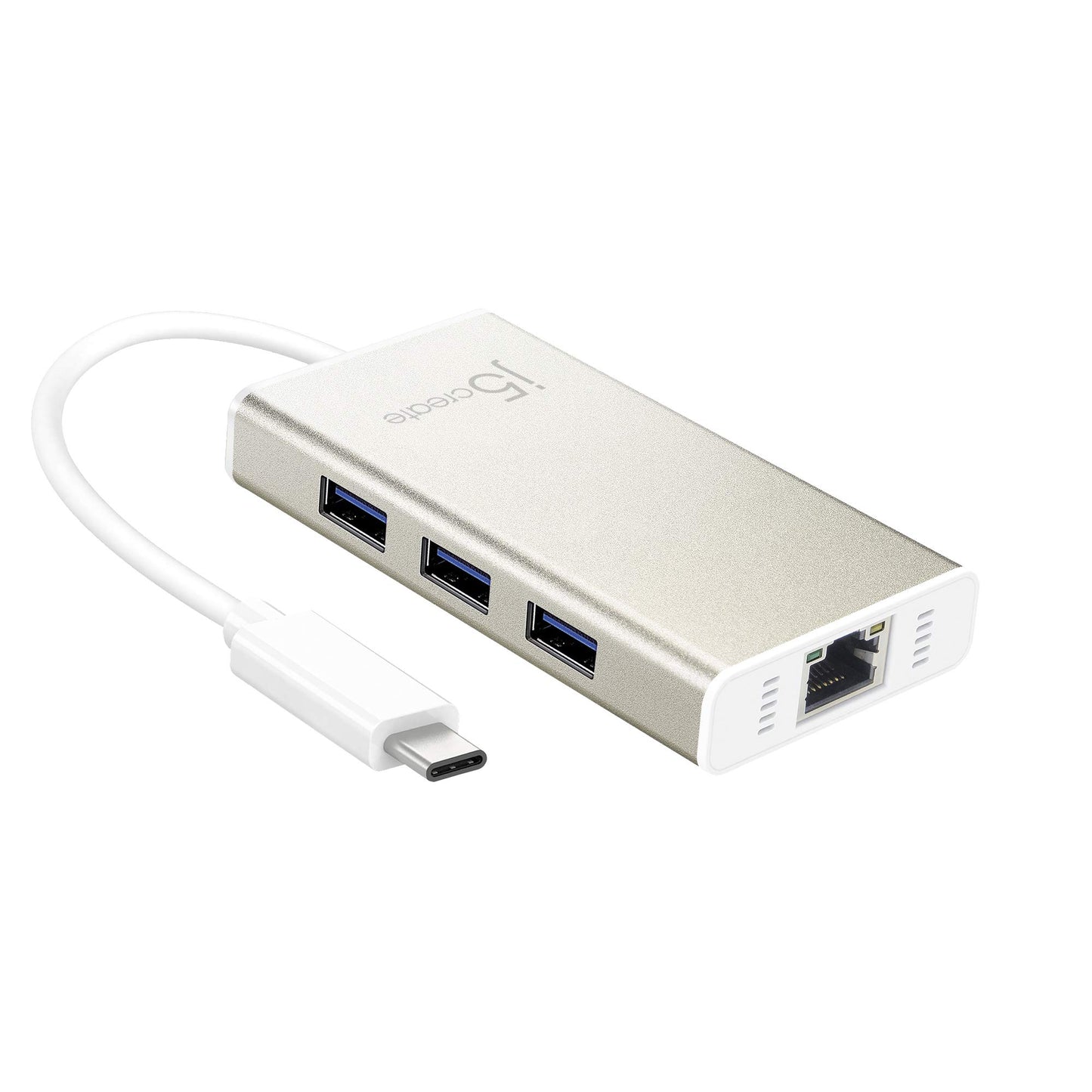 j5create Accessory JCH471 USB-C Multi-Adapter Gigabit Ethernet USB3.1 HUB