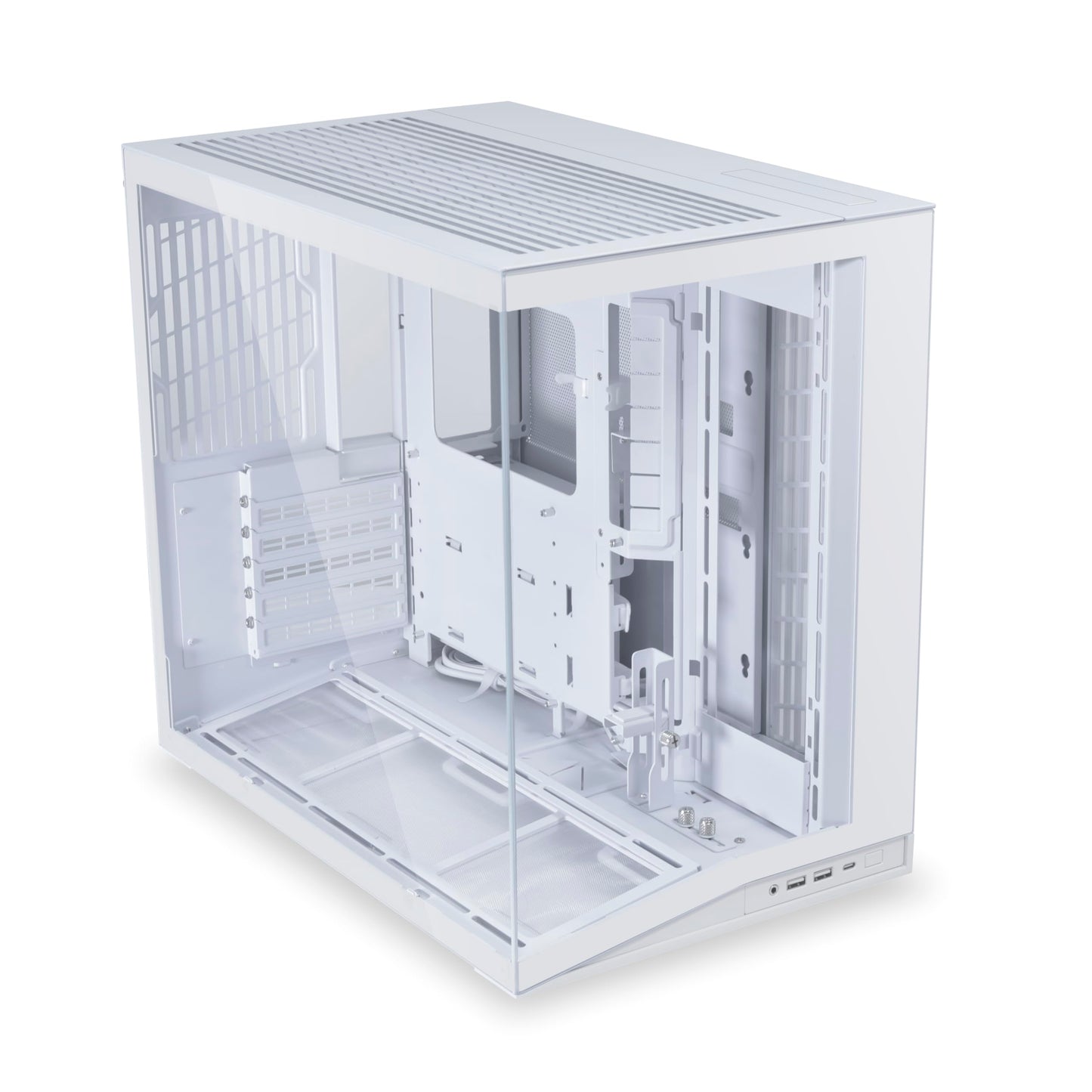 Lian-Li O11DMIV2W Mini Tower White 2x2.5SSD or 2x3.5HDD ATX MATX m-ITX