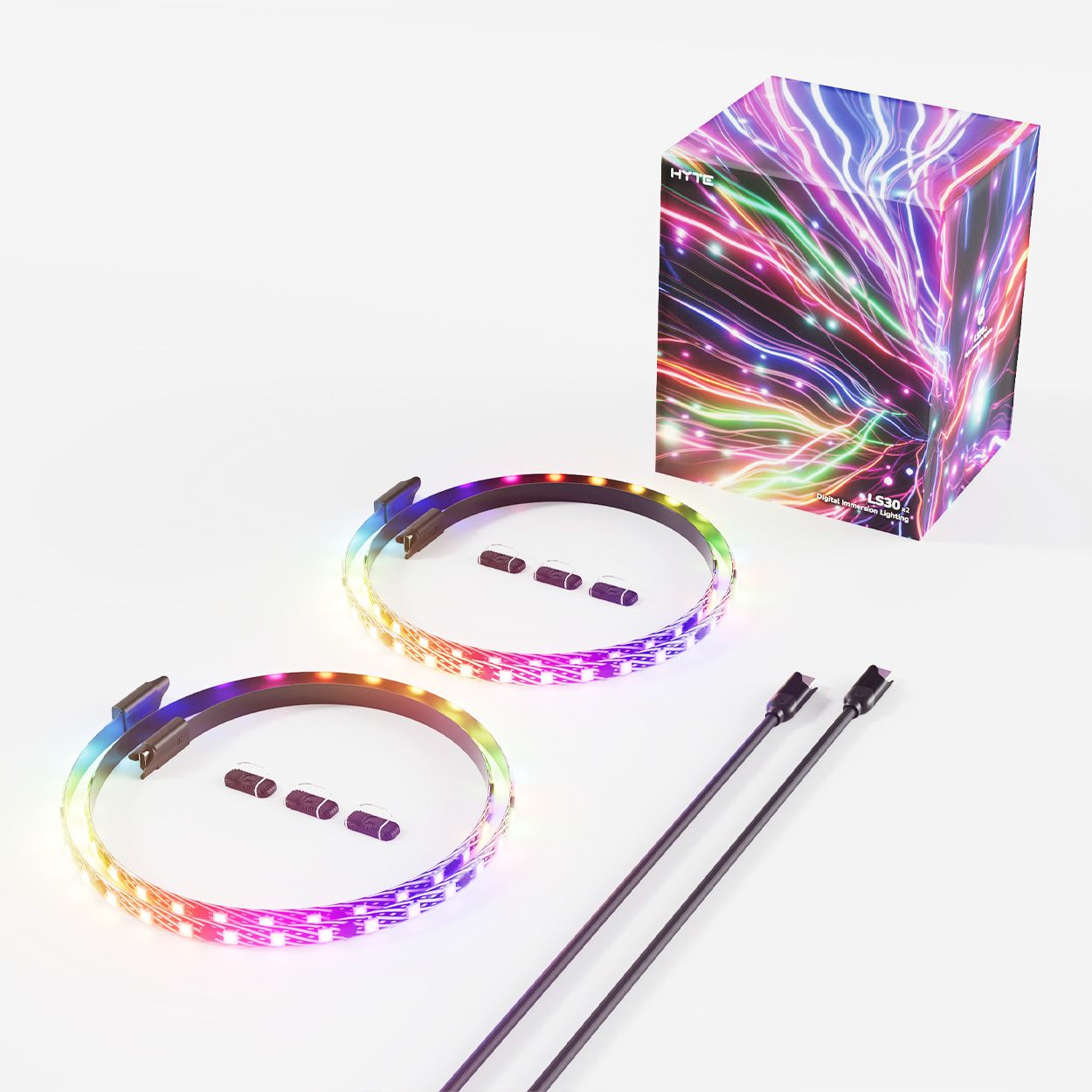 HYTE ACC-HYTE-LS10-B-3 LS10 qRGB Light Strips