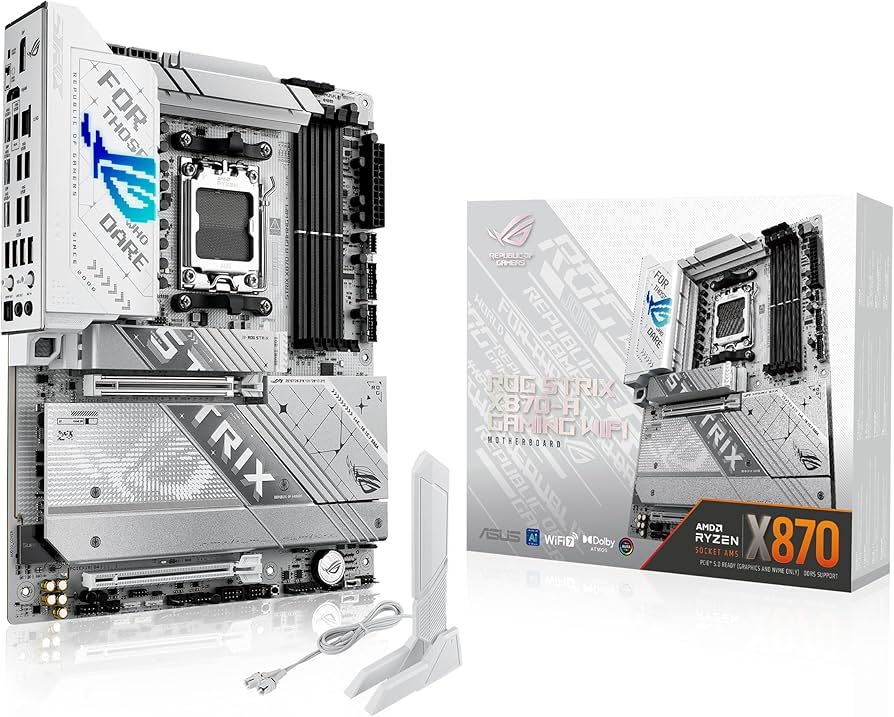 ASUS MB ROG STRIX X870-A GAM WIFI AMD X870 AM5 max.192GB DDR5 ATX
