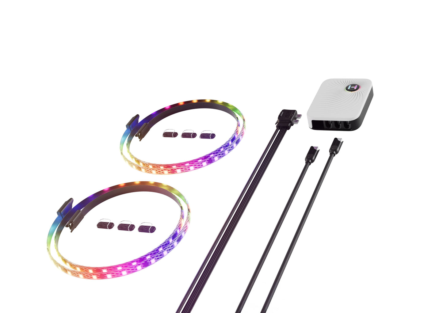 HYTE ACC-HYTE-LS30-B-2 LS30 qRGB Light Strips