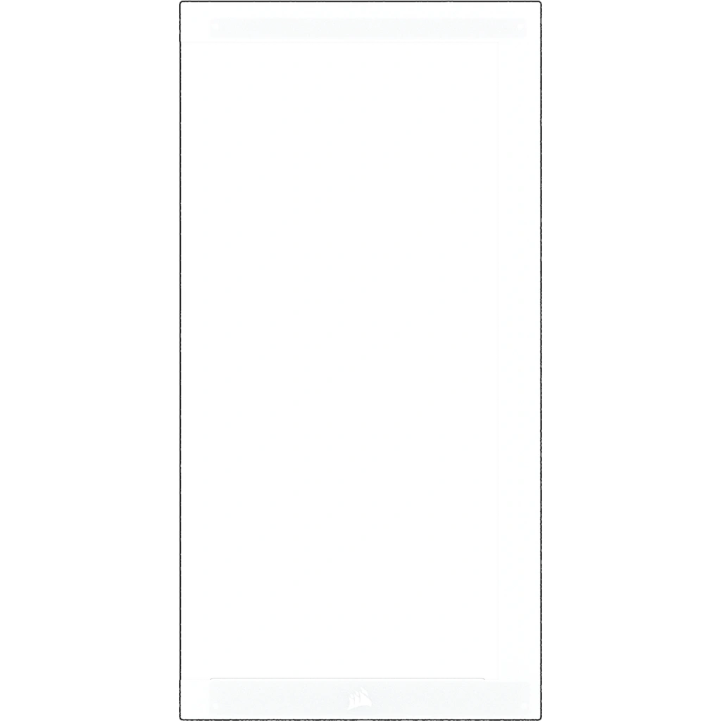 Corsair Accessory CC-8900816 3500X Front Glass Panel White