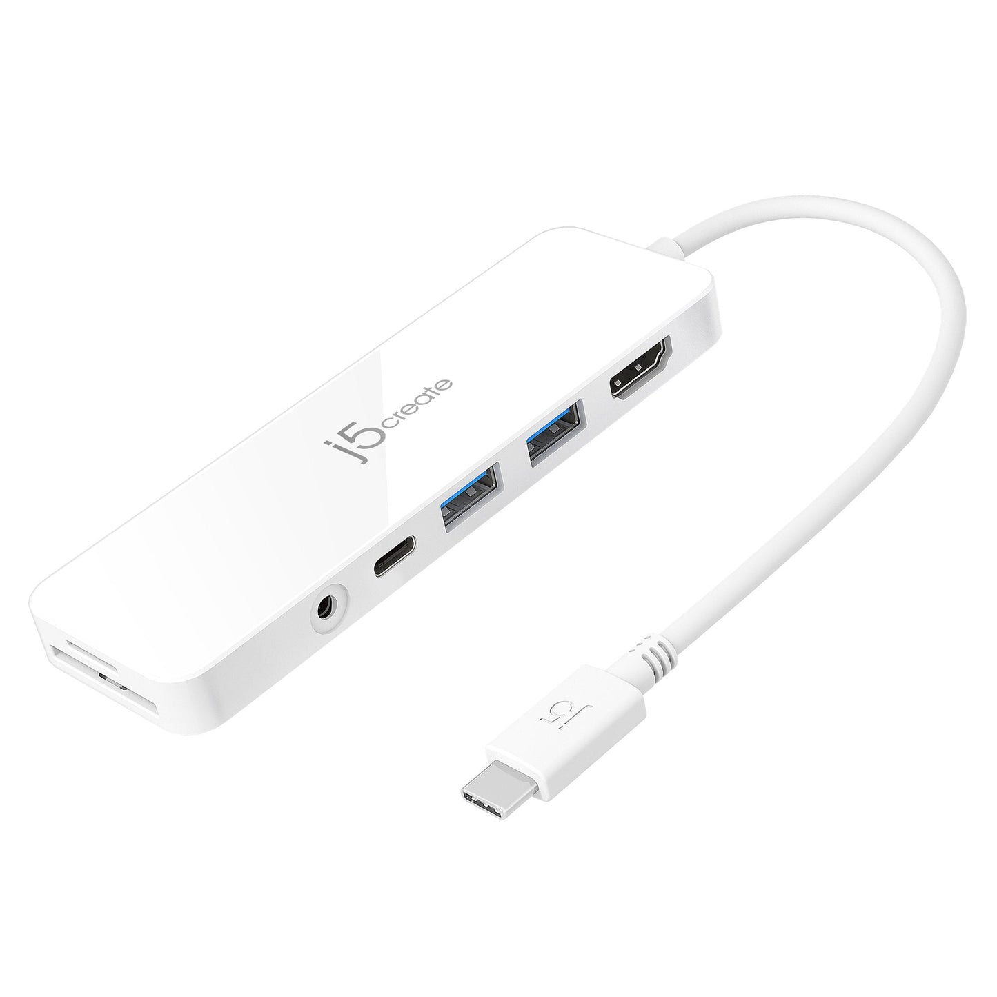 j5create Accessory JCD373 USB-C Multi-Port Hub with Power Delivery