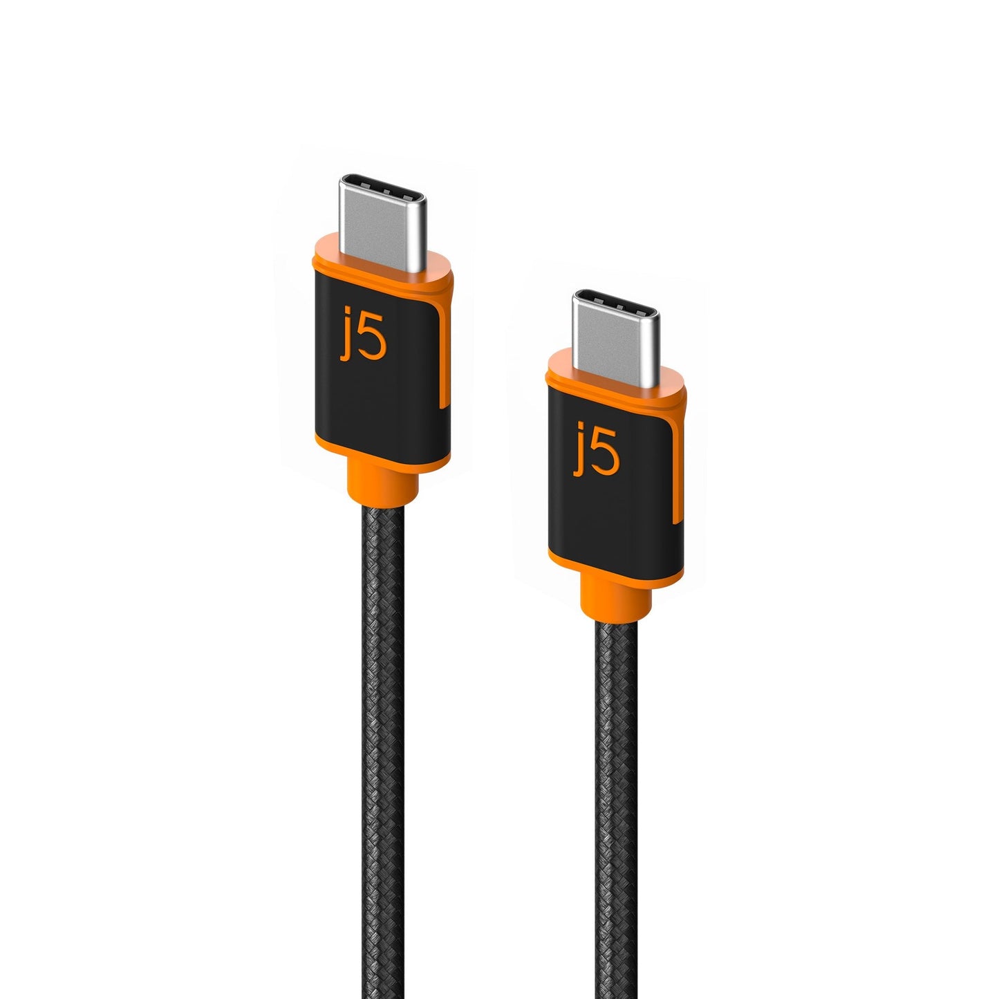 j5create JUCX24 USB-C× to USB-C× Sync & Charge Cable 6 ft
