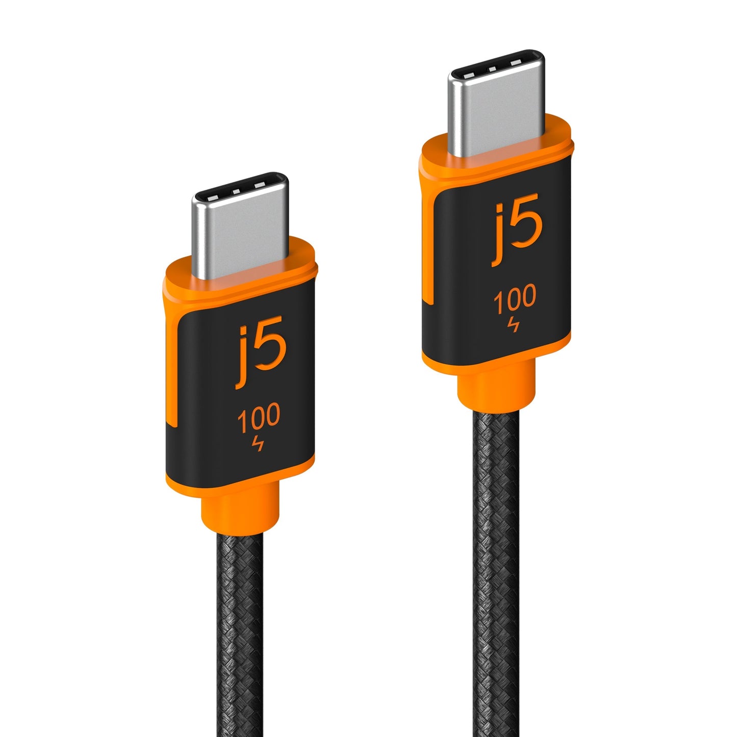 j5create JUCX25L30 USB-C to USB-C 100 Watt Sync & Charge Cable 9.8ft