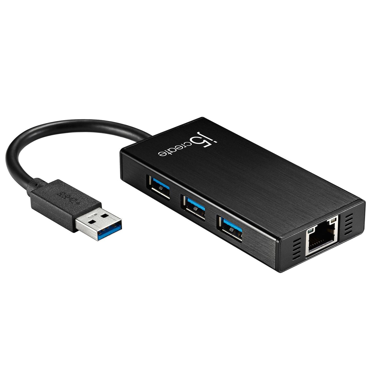 j5create JUH470 USB3.0 Multi-Adapter Gigabit Ethernet 3Port USB3.0 HUB