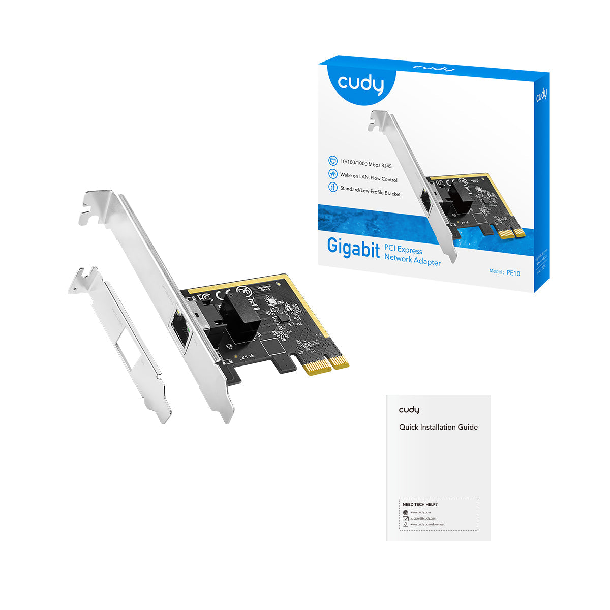 Cudy PE10 Gigabit PCI Express Adapter