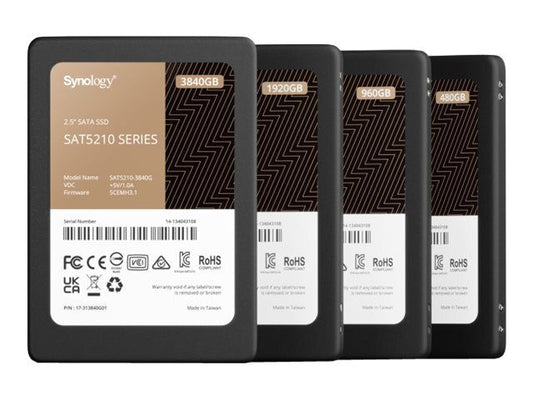 Synology SSD SAT5210-480G 2.5 SATA SSD SAT5210 480GB Retail