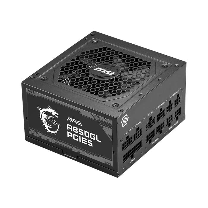 MSI MAG A850GL PCIE5 II 850W 80+ Gold full modular APFC ATX3.1
