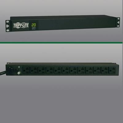 TRIPP 1.92Kw Single-Phase Metered Pdu, 120V (12 5-15/20R), L5-20P / 5-20P, 110-127V In