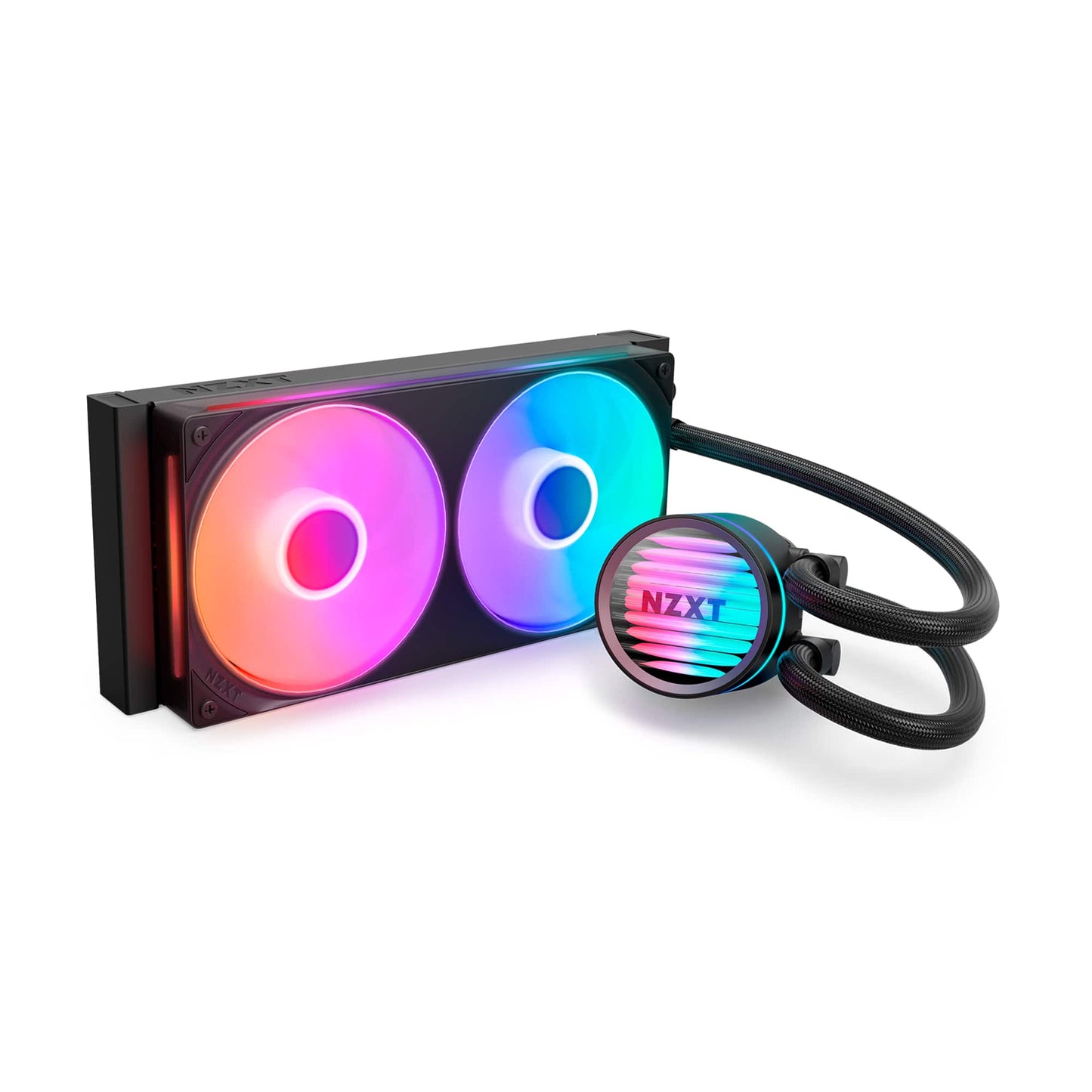 NZXT Fan RL-KR24C-B1 KRAKEN CORE 240 RGB 240MM AIO LIQUID CPU COOLER BLACK