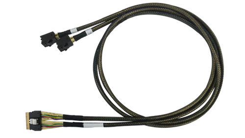 HighPoint 8654-8643-210 NVMe cable SFF-8654 to SFF-8643 1M