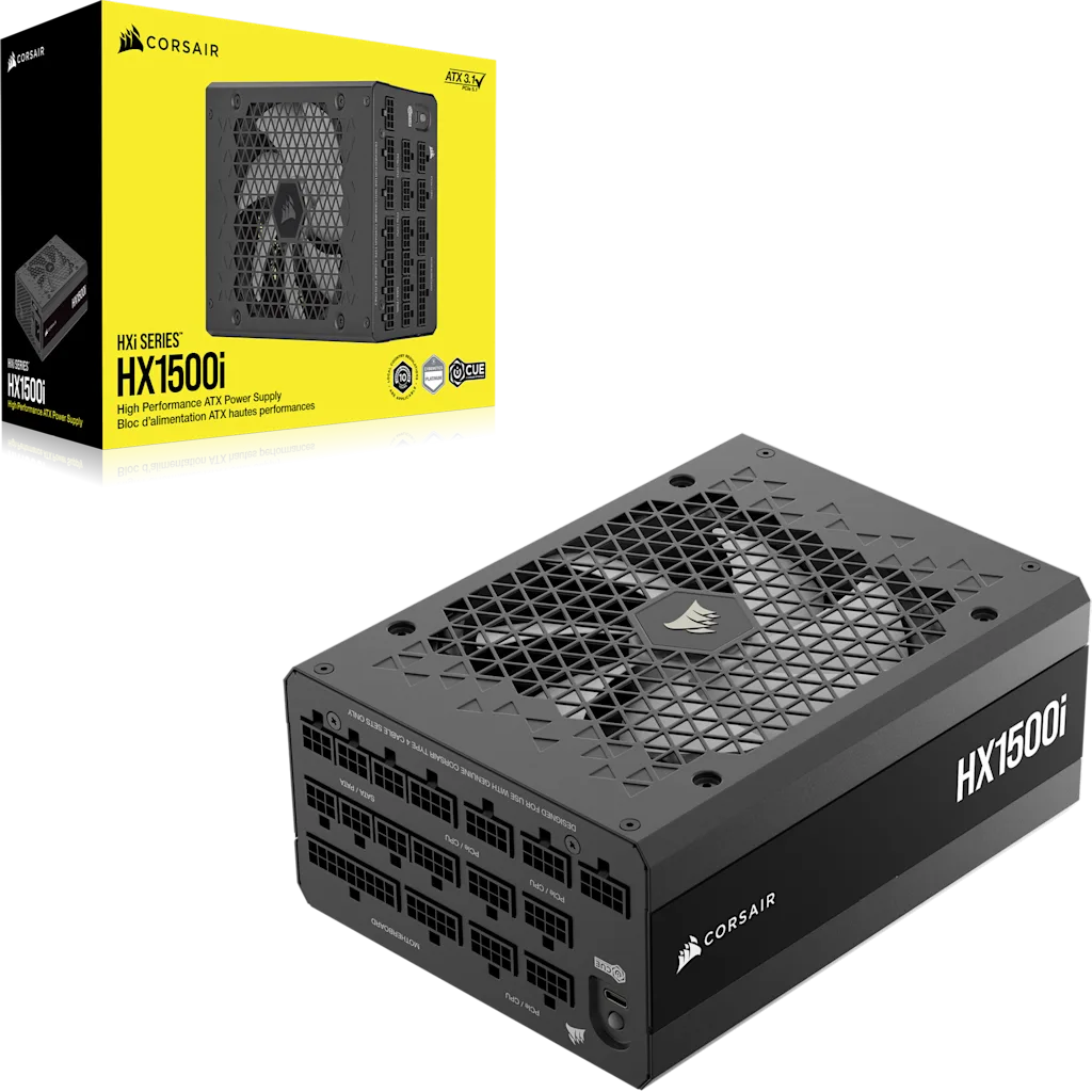 Corsair PS CP-9020309-NA HX1500i 1500W 80+Platinum Fully Modular ATX