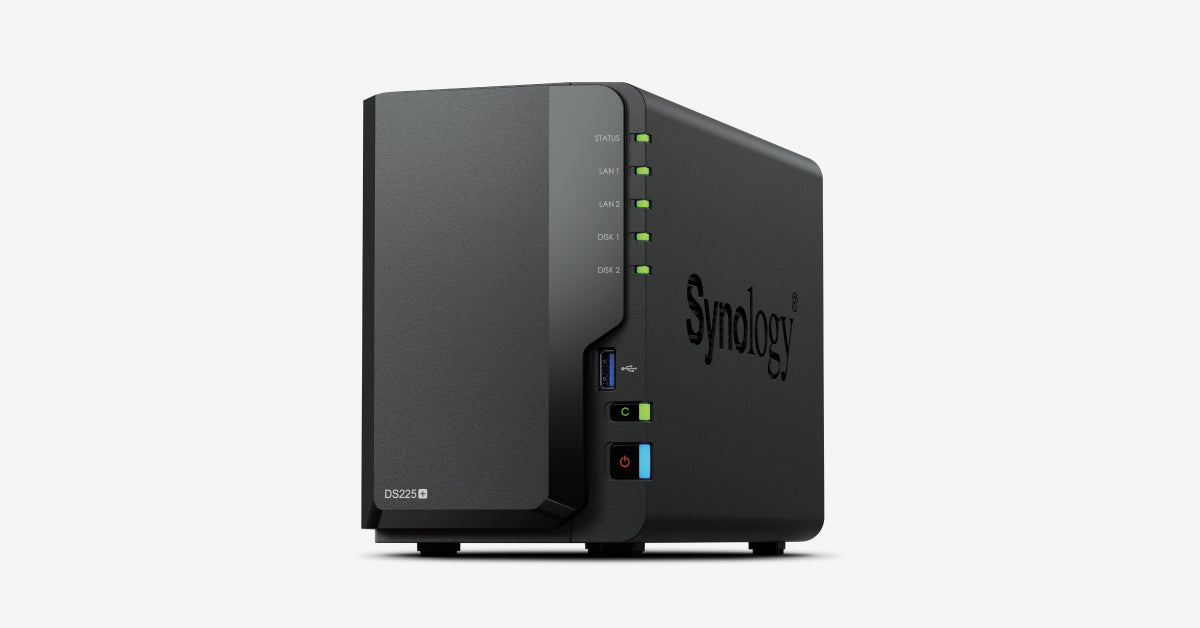 Synology DS225+ 2Bay DiskStation Diskless