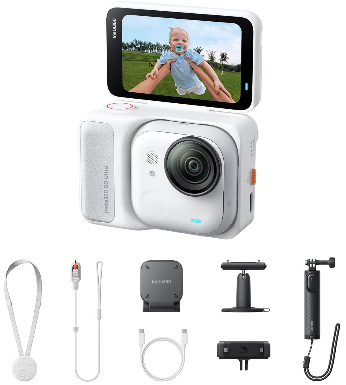 Insta360 CINSABEA_GOUltra05 GO Ultra Creator Bundle (White)