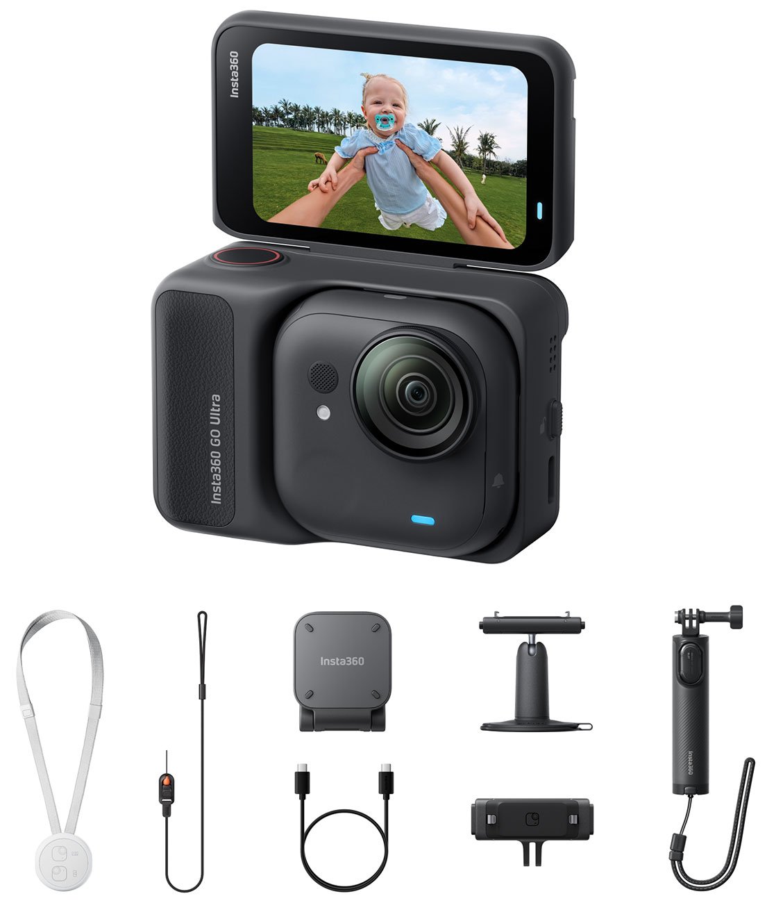 Insta360 CINSABEA_GOUltra06 GO Ultra Creator Bundle (Black)