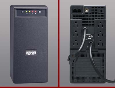 TRIPP Omnivs800 - Ups - Tower - Line-Interactive - 120V - 475Watt - 800Va - 12A - Usb