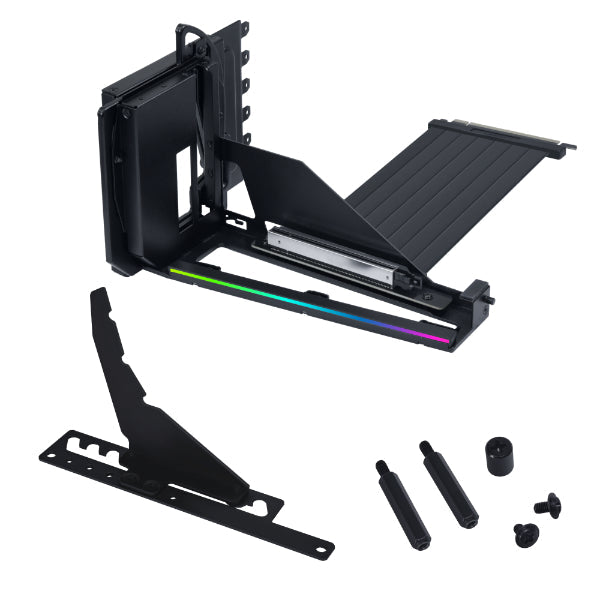 Lian-Li VG4-5-V4X Universal 4-Slots Vertical GPU kit with Gen 5 riser Black