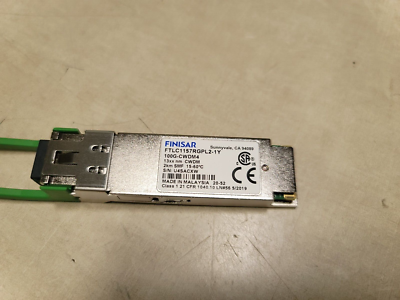 Finisar FTLC1157RGPL2-1Y Fiber Optic Transmitters Receivers XCVR QSFP28 2km