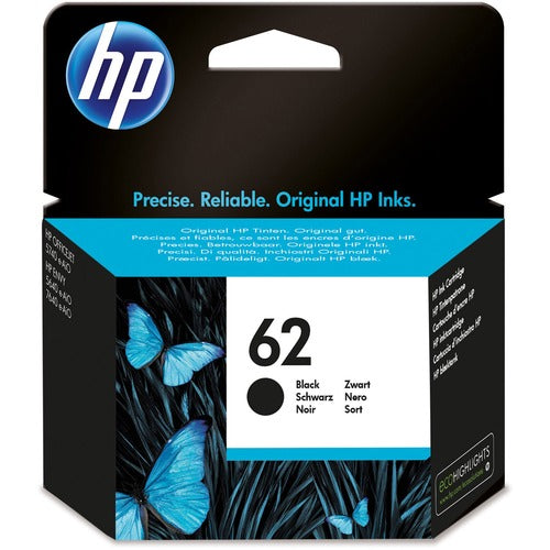 HP 62 Black Standard Yield Ink Cartridge (C2P04AN)