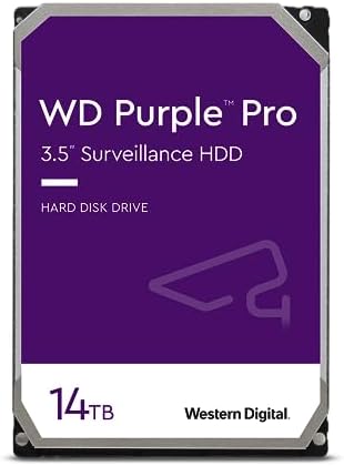 Western Digital HD WD141PURP 14TB 3.5 SATA 512MB AV WD Purple Pro Bulk Western Digital