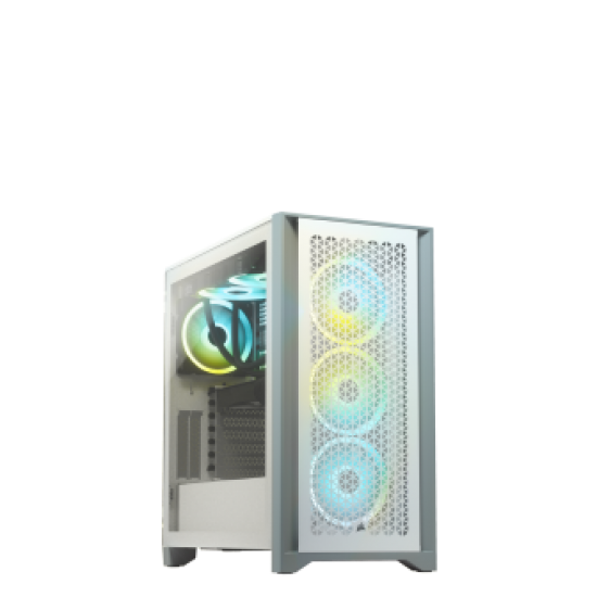 Corsair Cs Cc-9011201-Ww 4000d Airflow Mid-Tower Tg Atx Case White Retail Corsair Memory