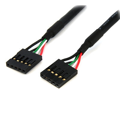 StarTech USBINT5PIN24 24 Internal 5Pin USB IDC Motherboard Header Cable F F