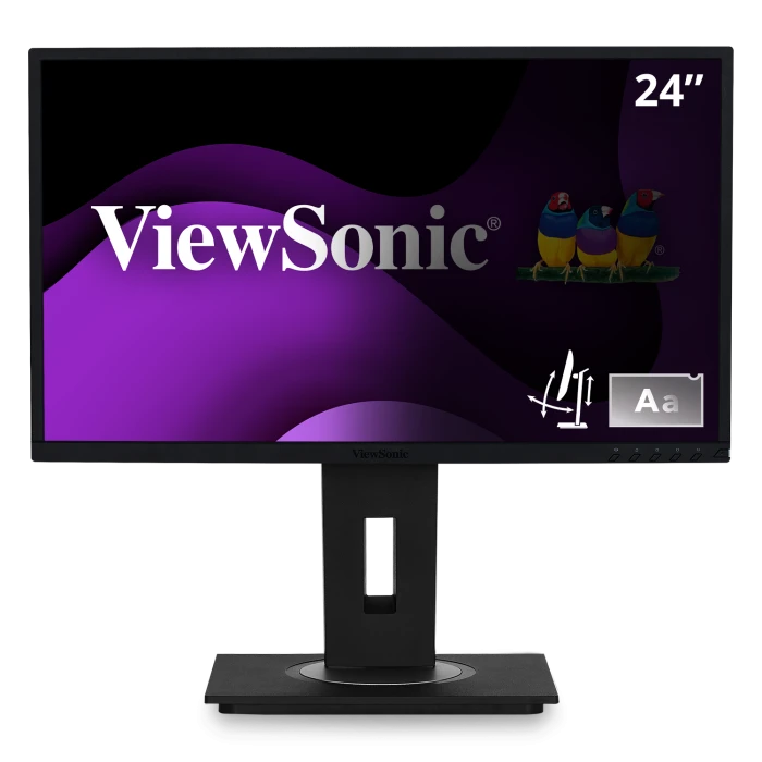 ViewSonic MN VG2448-PF 24 IPS Built-In Privacy Filter and Advanced Ergonomics ViewSonic