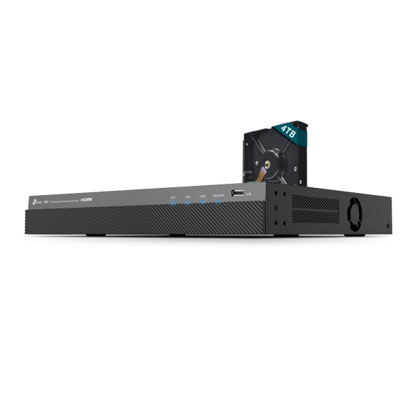 TP-Link VIGI NVR2016H-16MP-4TB 16Channel PoE+ Network Video Recorder