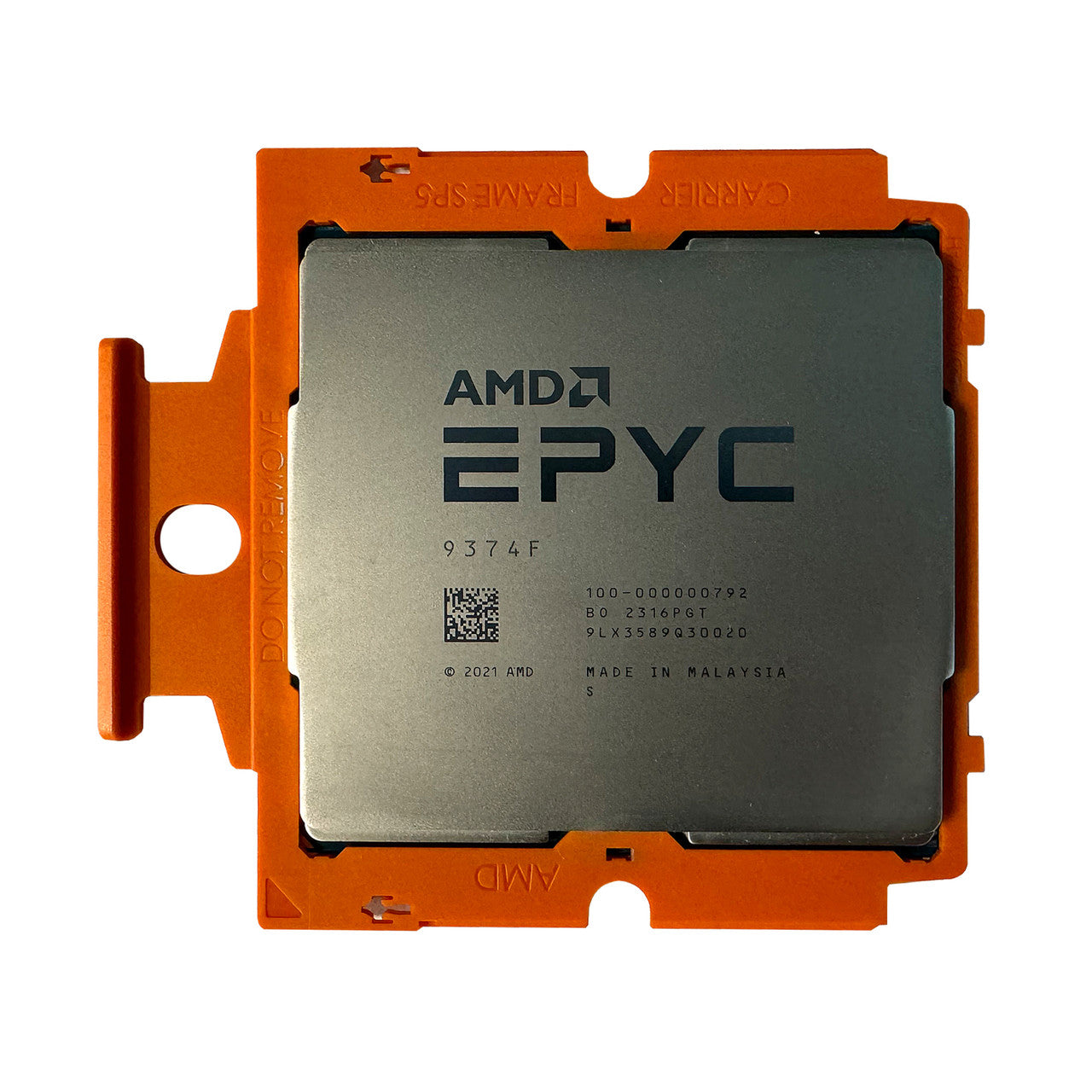 AMD 100-000000792 EPYC 9374F 32C 4300MHz 320W SP5 Tray