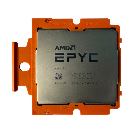 AMD 100-000000792 EPYC 9374F 32C 4300MHz 320W SP5 Tray