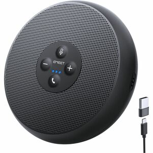 EMEET M1A Zoom Certified USB Speakerphone - 2 AI Mics, 360 Voice Pickup, 5-8 People