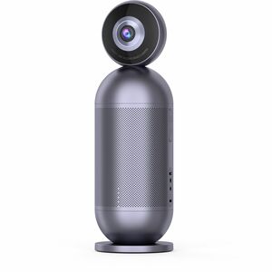 EMEET Meeting Capsule Pro - 360° Plug & Play 3-in-1 conference camera, Dual 4K Lenses with AI Tracking