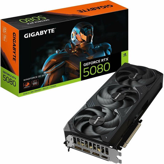 Gigabyte GV-N5080WF3OC-16GD GeForce RTX 5080 WINDFORCE OC SFF 16G GDDR7