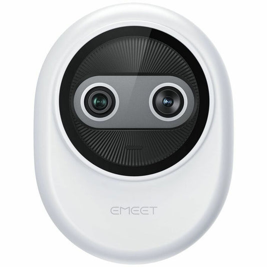 EMEET Piko+ Dual-Lens 4K Webcam with AI Assist Lens - White