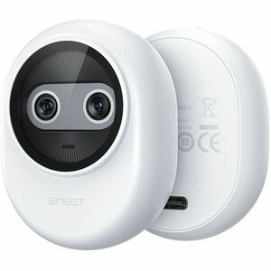 EMEET Piko+ (White) - Dual-lens Webcam with 4K